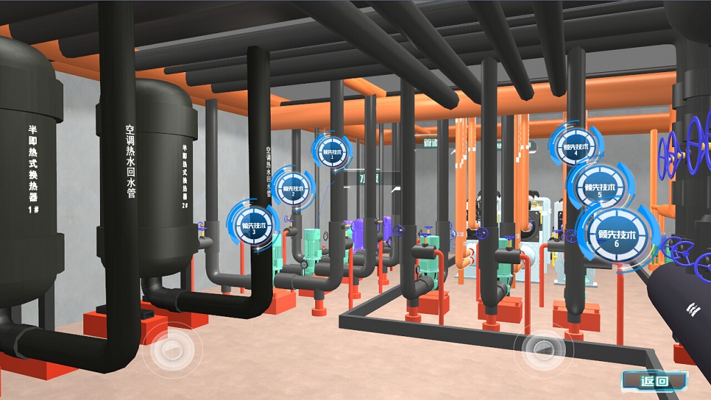 中央空調(diào)機(jī)房展示