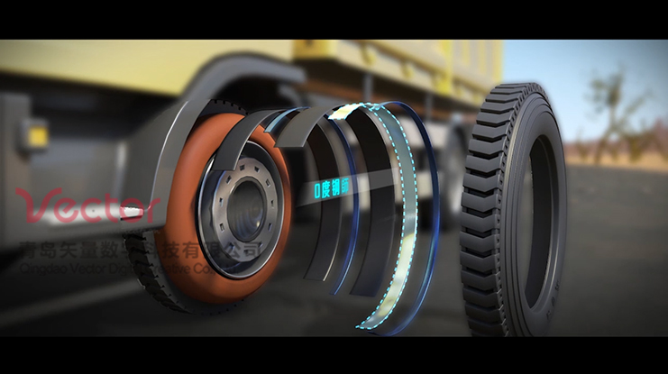 輪胎結構分解圖