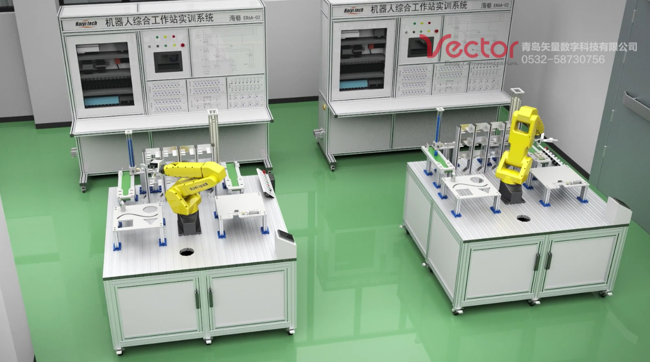 焊接機器人動畫，工業機器人動畫